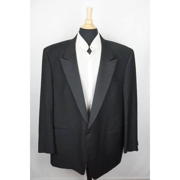 Peak Lapel Tuxedo Dinner Jacket Sz 